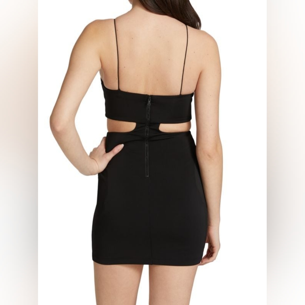 NWT- Alice + Olivia Havana Cut-out mini dress - Picture 2 of 6